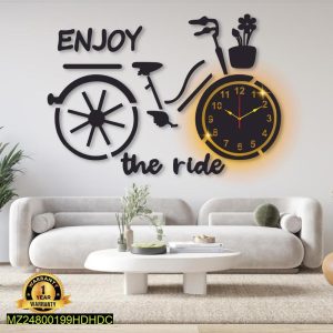 Stylish Bicycle design wall clock