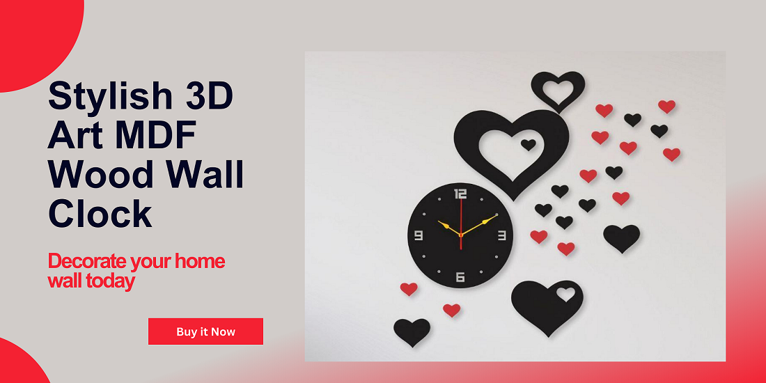 Stylish Wall Clock - Norsa Online Store